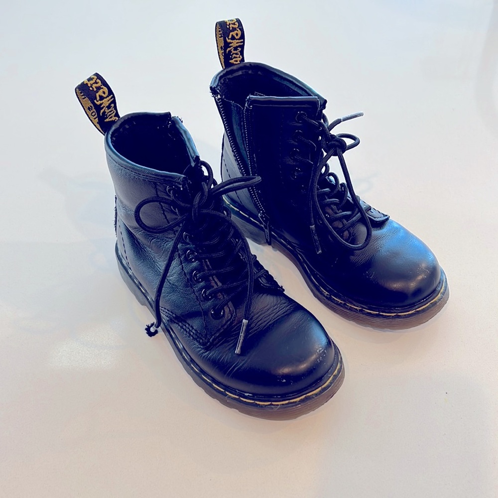 Dr. Martens original gum sole, used condition